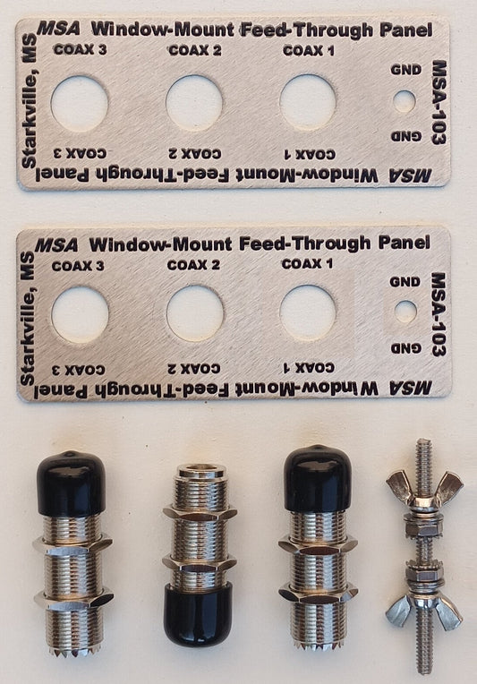 MSA-103-B-KIT | 2 SO-239, 1 N-Type