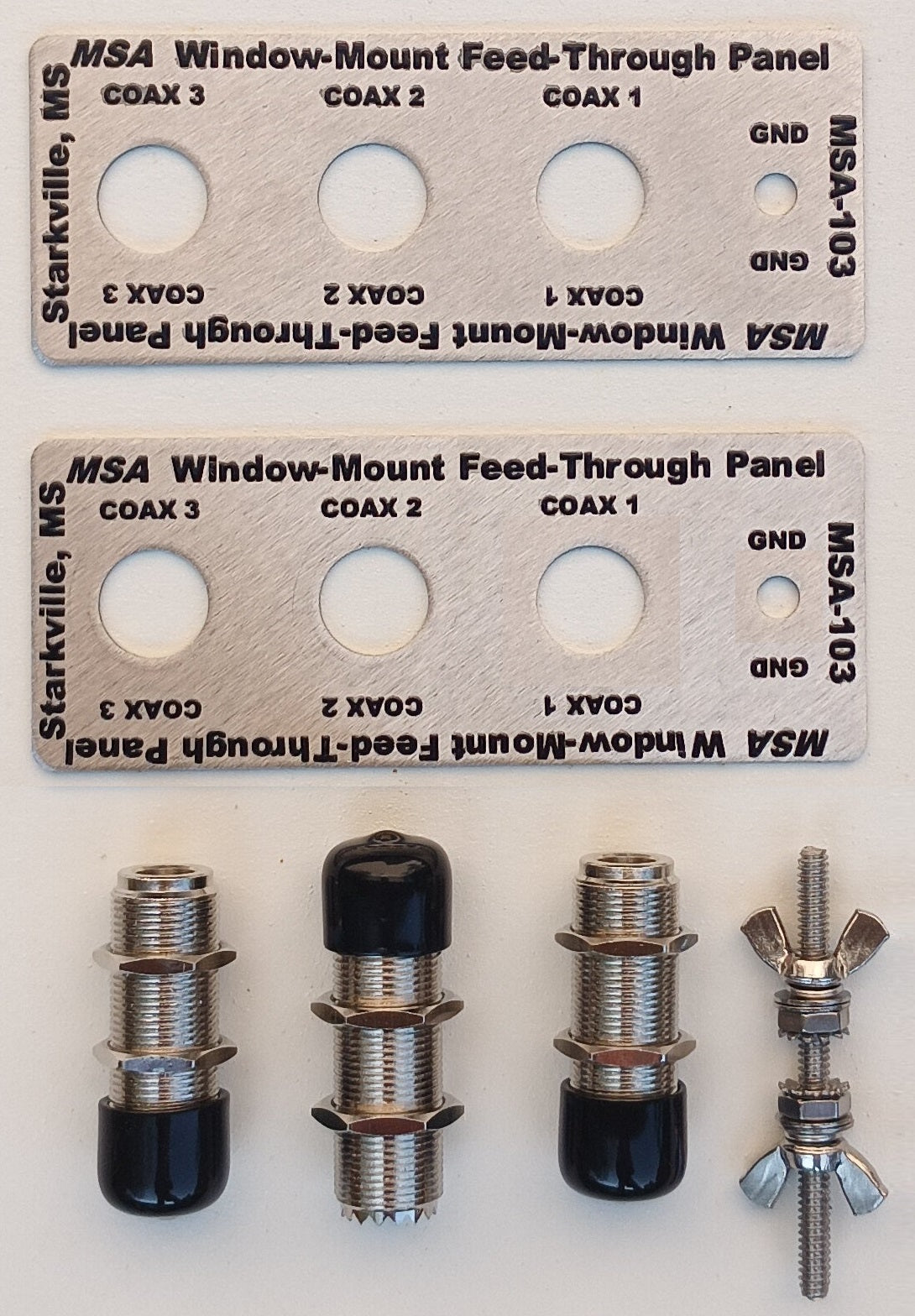 MSA-103-C-KIT | 1 SO-239, 2 N-Type