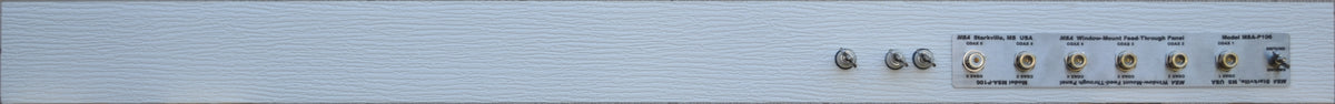MSA-P106-FRT | 1 SO-239 + 5 N-TYPE + 1 RANDOM-WIRE + 1 TWIN-LEAD