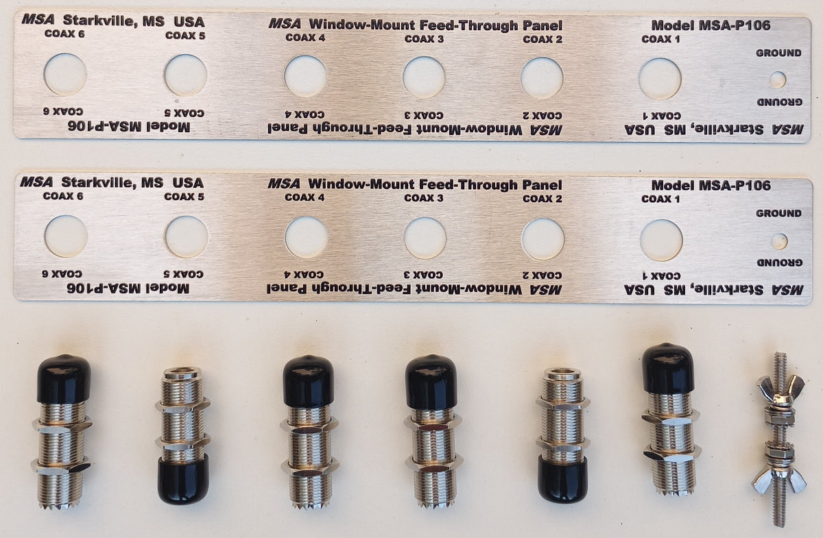 MSA-P106-C-KIT | 4 SO-239, 2 N-Type