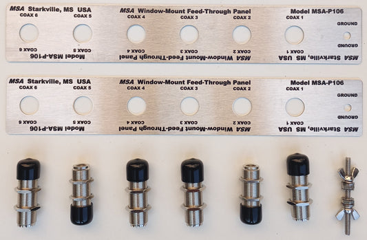 MSA-P106-C-KIT | 4 SO-239, 2 N-Type