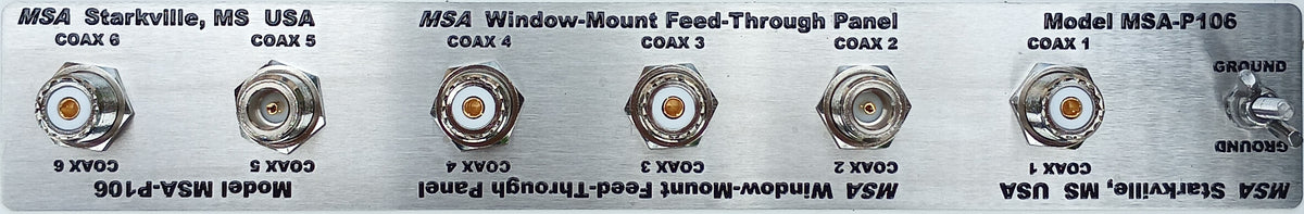 MSA-P106-C-KIT | 4 SO-239, 2 N-Type