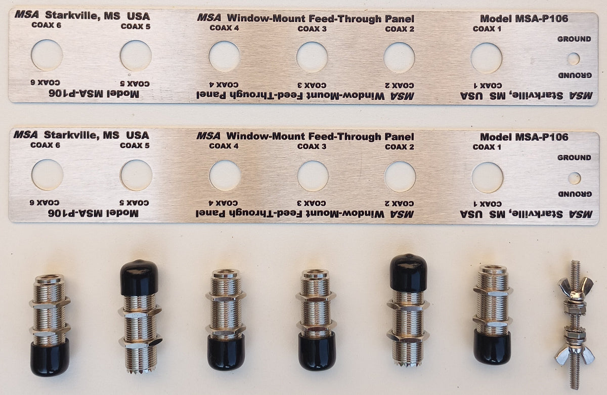 MSA-P106-E-KIT | 2 SO-239, 4 N-Type