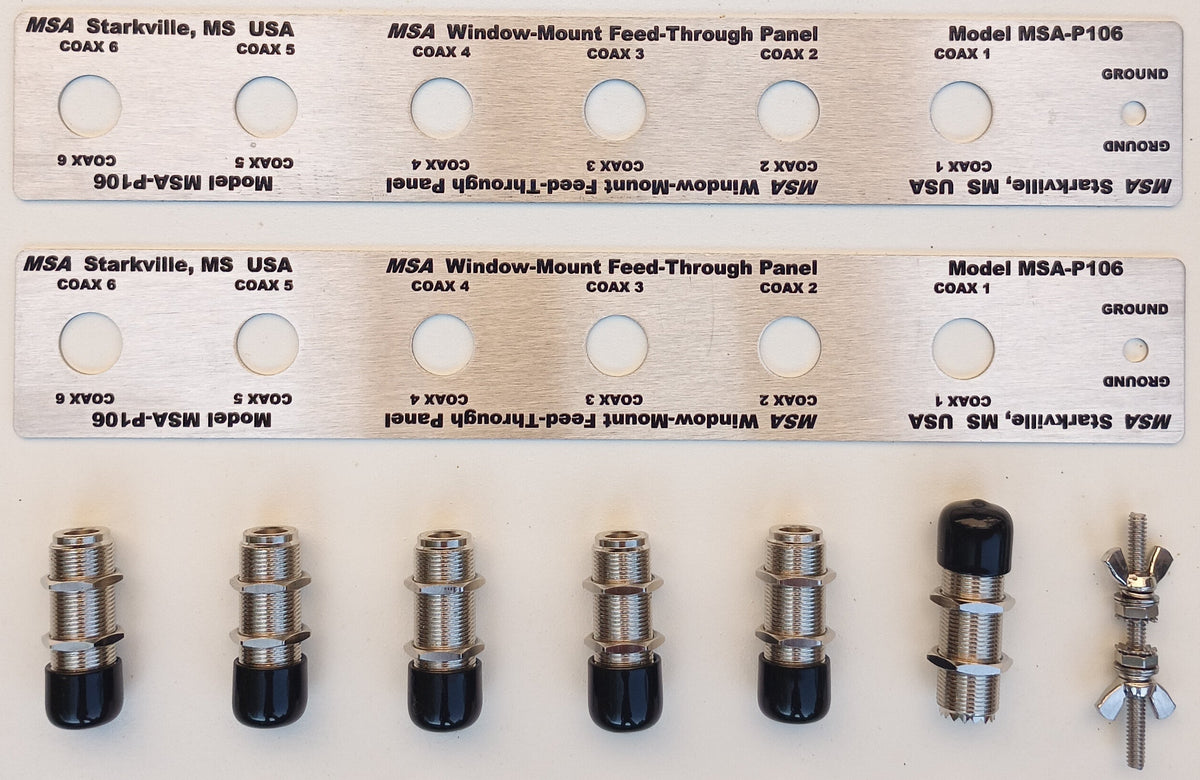 MSA-P106-F-KIT | 1 SO-239, 5 N-Type