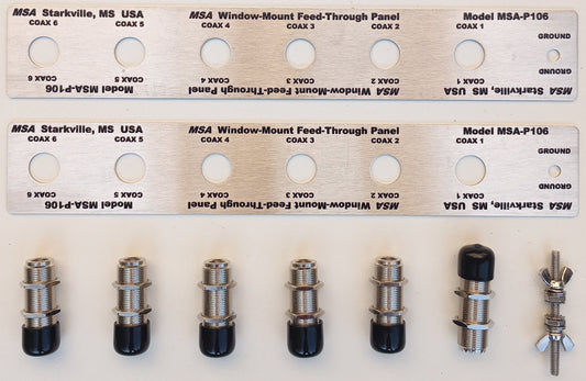 MSA-P106-F-KIT | 1 SO-239, 5 N-Type