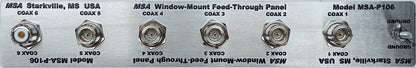 MSA-P106 Six position feed-through panel, click and choose the one you want!